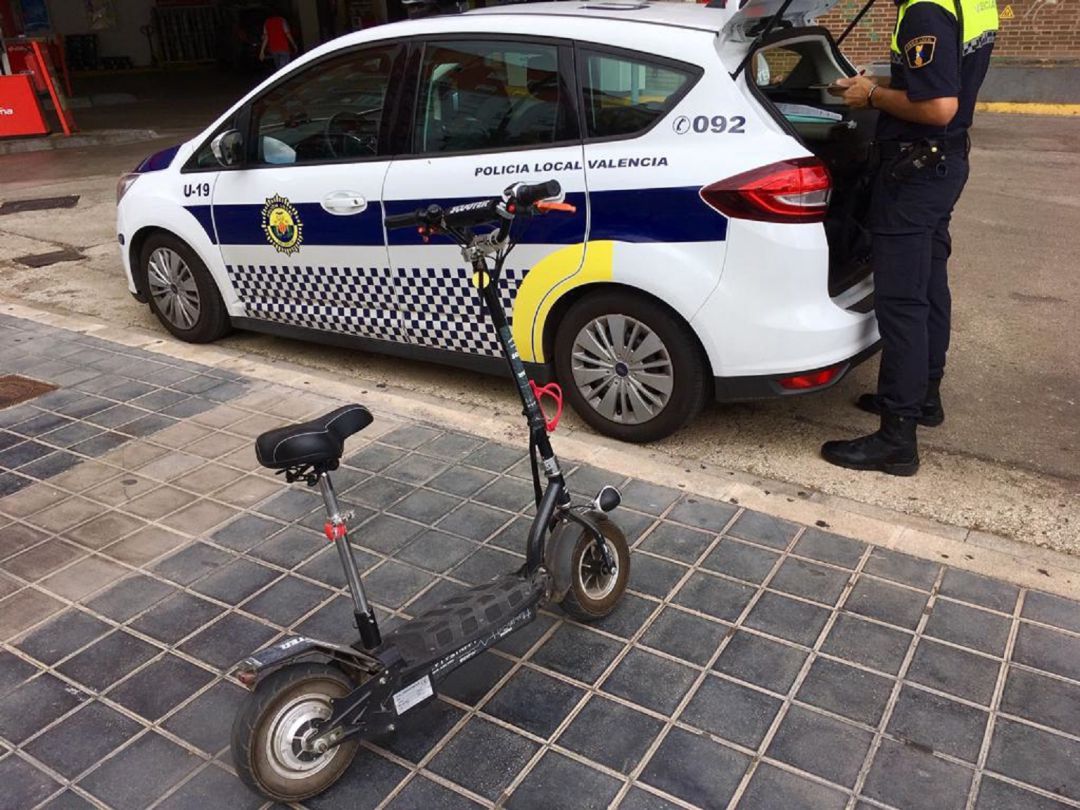 La Policía Local de València pondrá en marcha una campaña de control de vehículos de movilidad personal con radares de velocidad y controles de alcohol y drogas