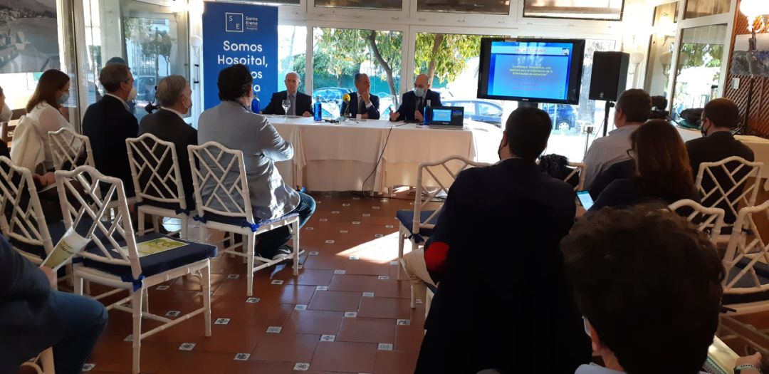 Un momento de la conferencia celebrada en Torremolinos (Málaga)