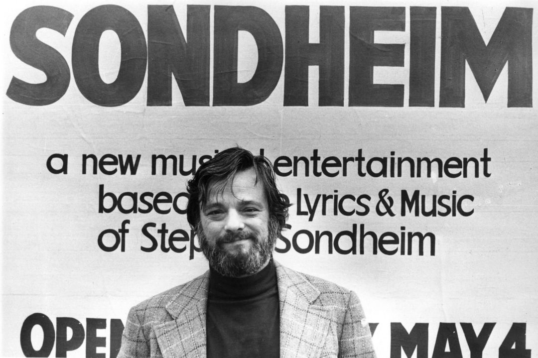Stephen Sondheim has died at the age of 91. 2nd April 1976:  Stephen Sondheim, composer and lyricist