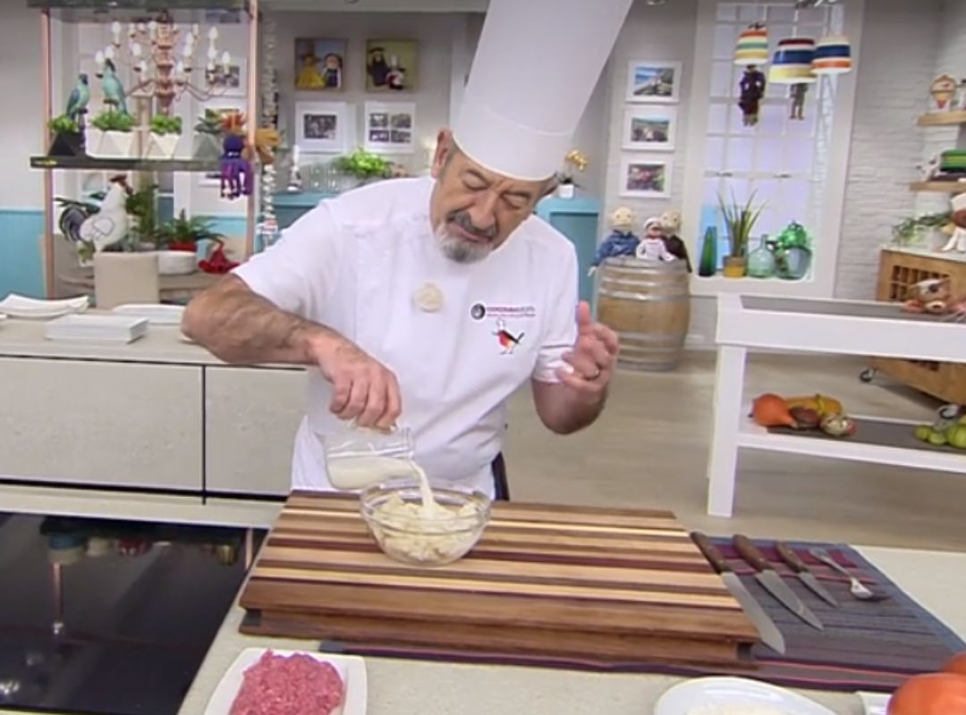 Karlos Arguiñano cocina albóndigas en su programa de Antena 3.