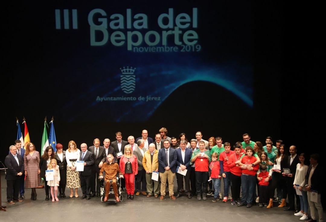 Imagen de la Gala del Deporte celebrada en 2019 