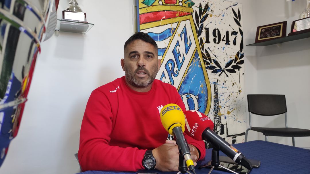 Emilio Fajardo, entrenador del Xerez CD 