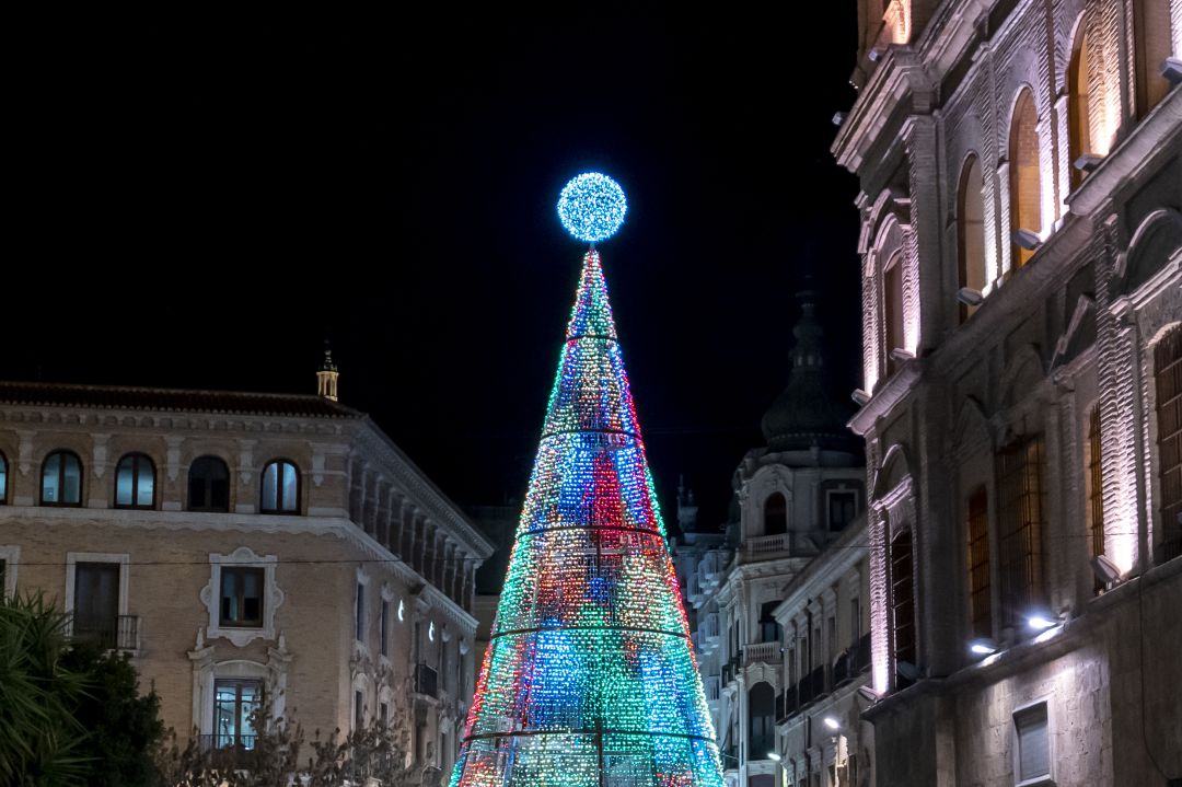 Luces de Navidad en Murcia
