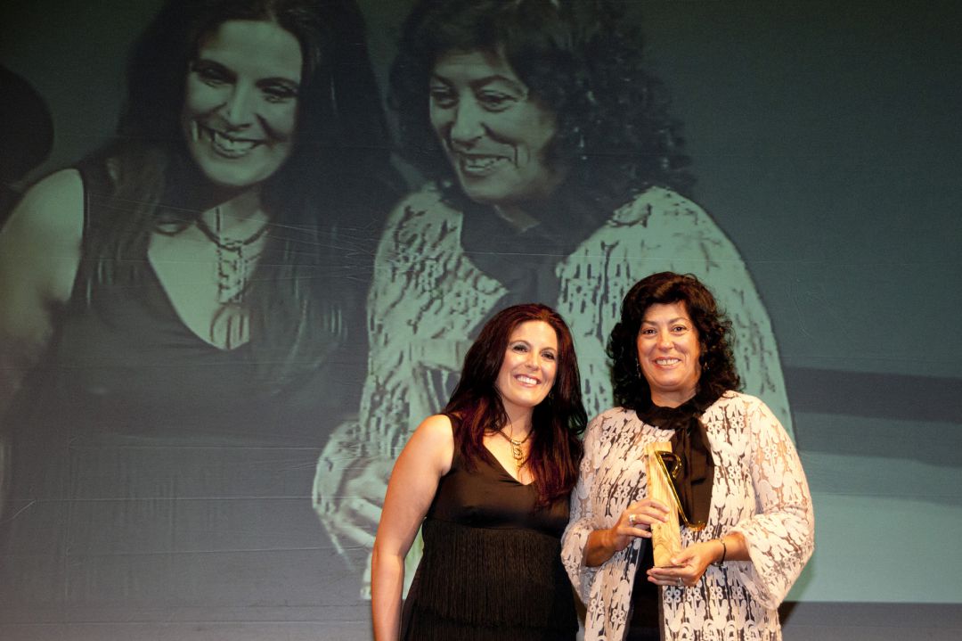 Almudena Grandes recibió en Cazorla el premio Jaén Paraiso Interior en 2012