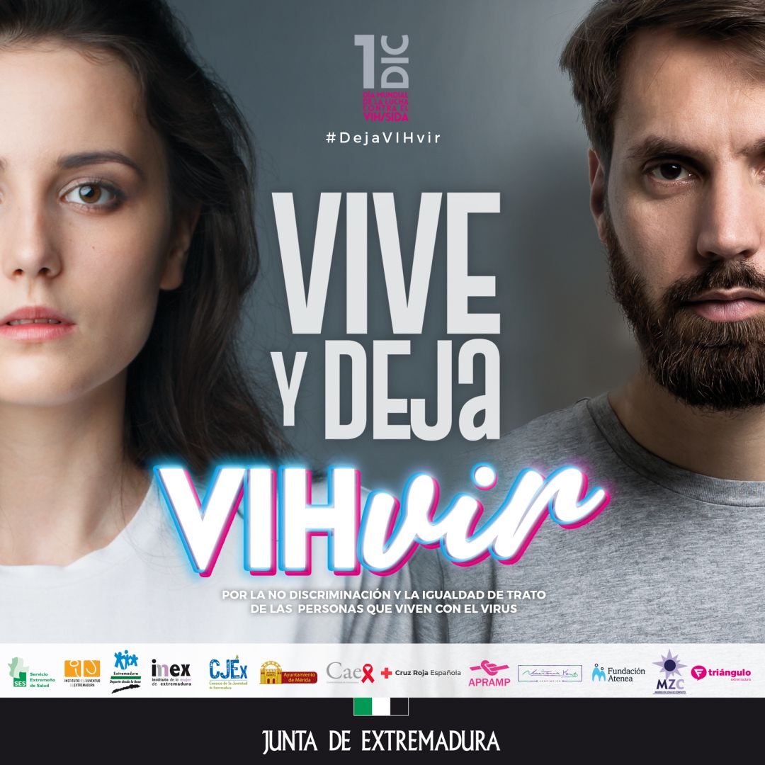 campaña "Vive y deja VIHvir"