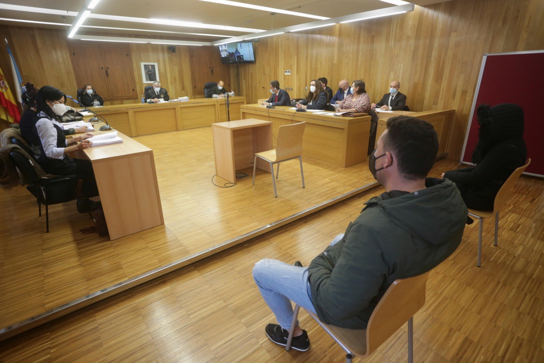  Declaran como acusados en el marco de la ‘Operación Carioca’, en la sección segunda de la Audiencia de Lugo, a 30 de noviembre de 2021, en Lugo.