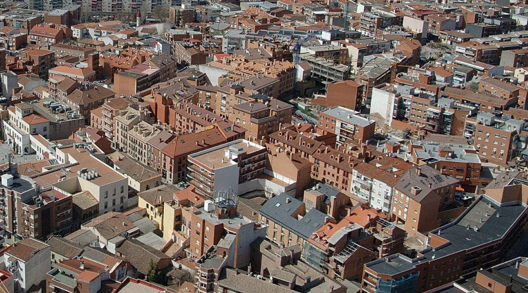 Vista aérea de San Sebastián de los Reyes