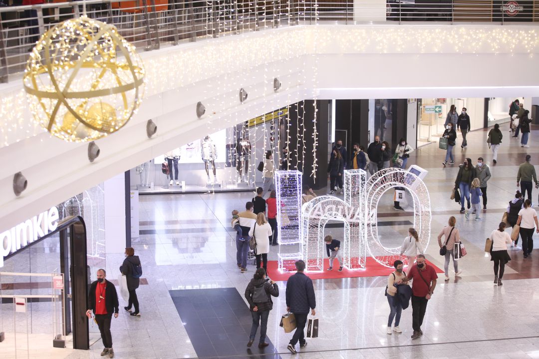 El Centro Comercial Vialia Málaga en Navidad
