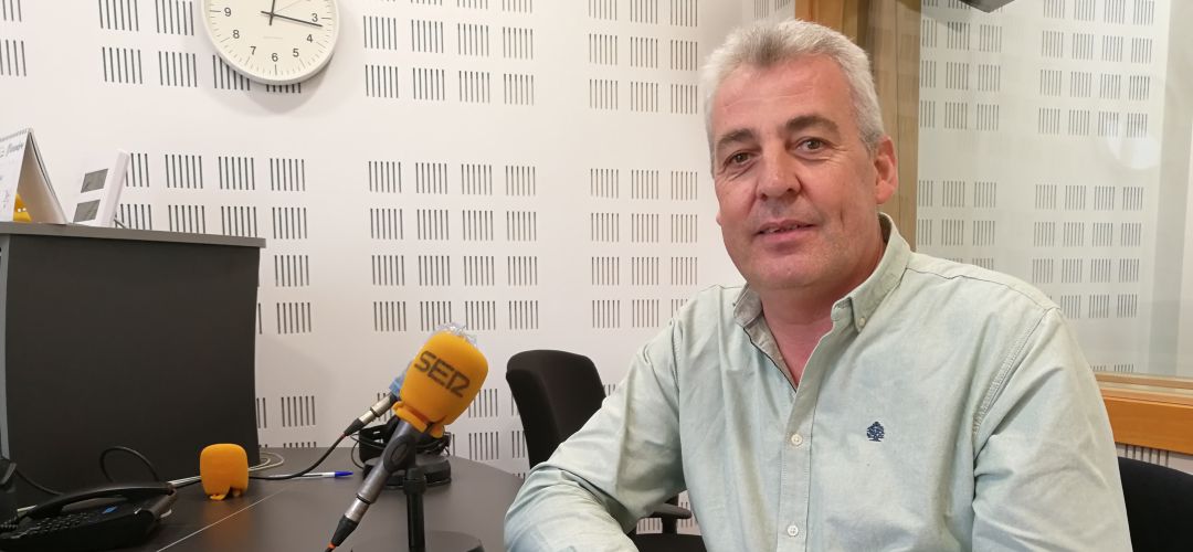 Vicente Astillero, alcalde de Casarrubuelos, en los estudios de Hoy por Hoy Madrid Sur