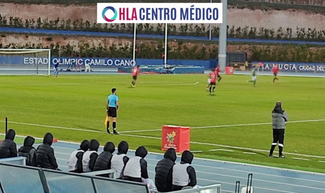 Partido jugado en el Estadio Camilo Cano 