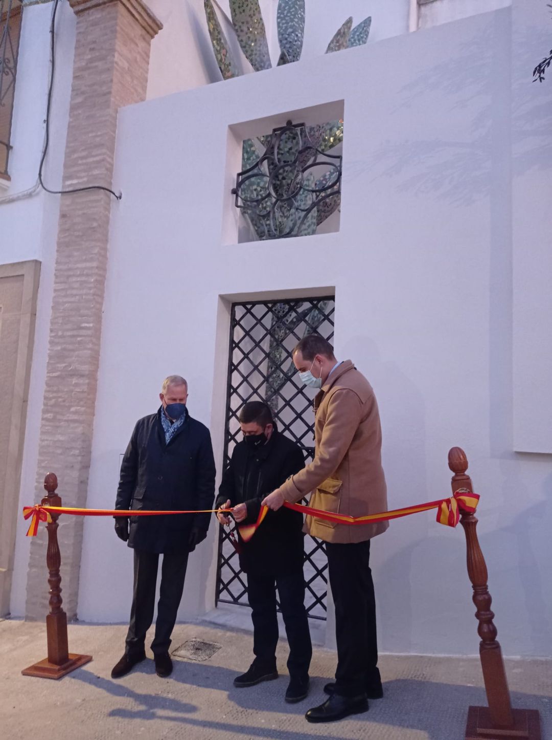 Inauguración del nuevo parque del olivar 'Van Der Lide' en Arjona.