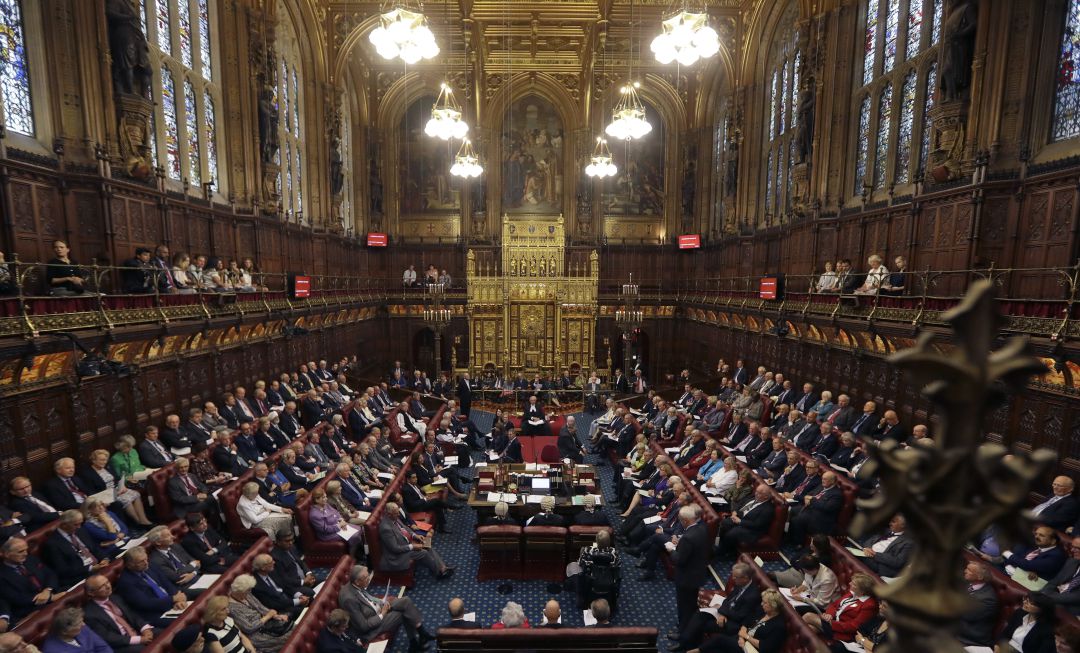 El Parlamento británico.