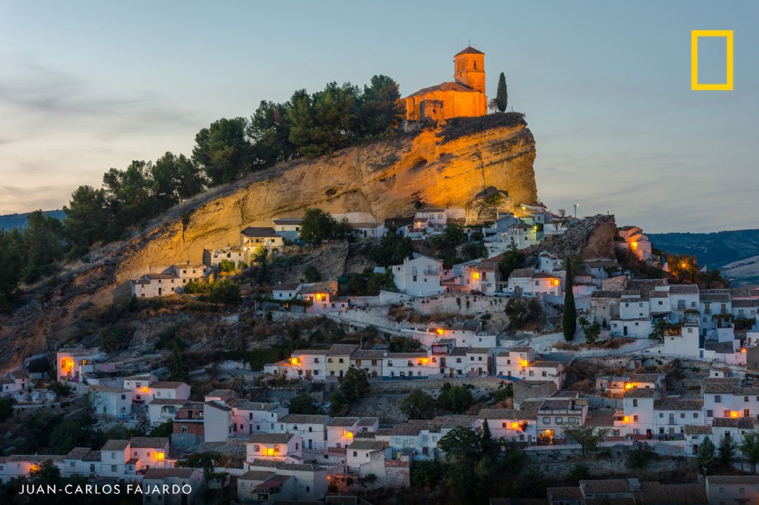 Fotografía de Montefrío (Granada) usada por National Geographic para su difusión