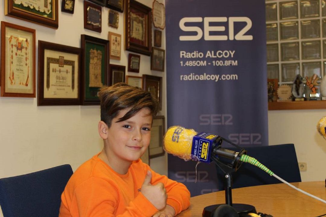 Alejandro Martínez en Radio Alcoy