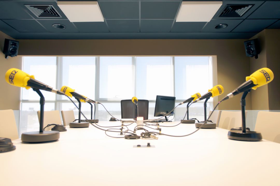 Imagen del estudio central de Radio Castellón