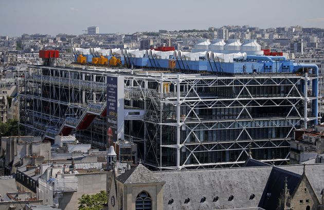 Georges Pompidou Center in Paris.