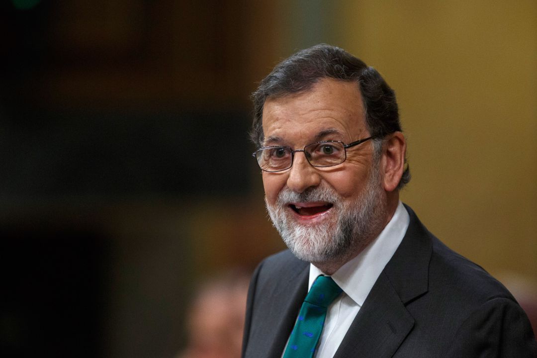Mariano Rajoy, en mayo de 2018.