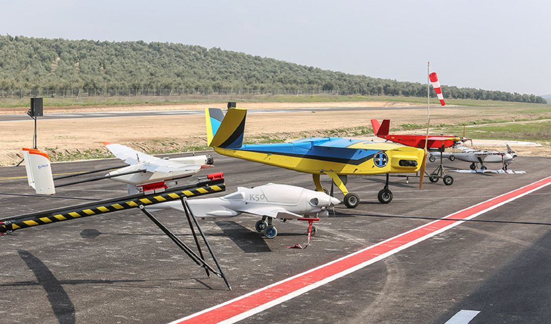 Drones en el Centro de Vuelos Experimentales con Aviones no Tripulados-ATLAS de Villacarrillo. 