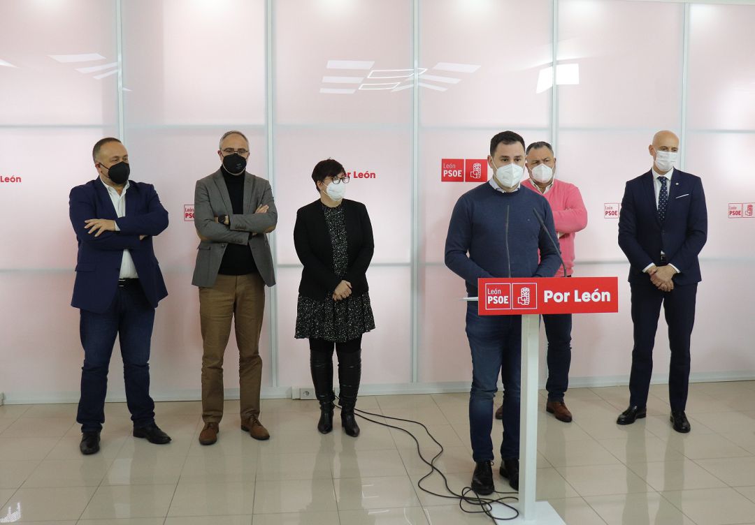 El PSOE de León ha reunido hoy a sus principales cargos públicos en la provincia 