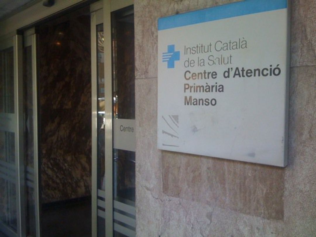 Un centro de salud, en Barcelona. 