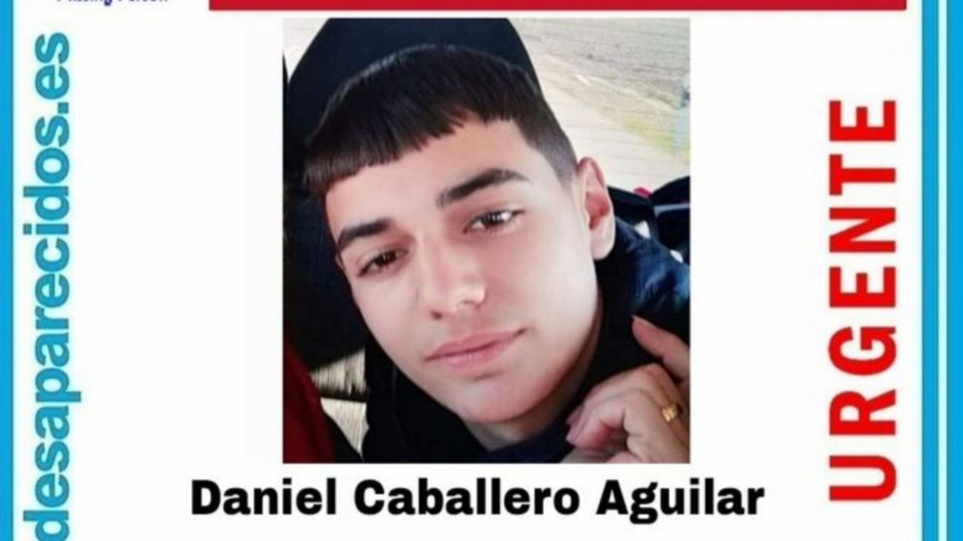 Daniel Caballero lleva desaparecido desde el 7 de enero