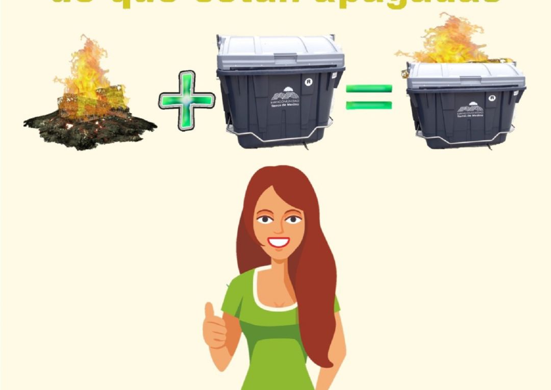 Campaña explicativa sobre la manera de tratar las cenizas de estufas para evitar daños