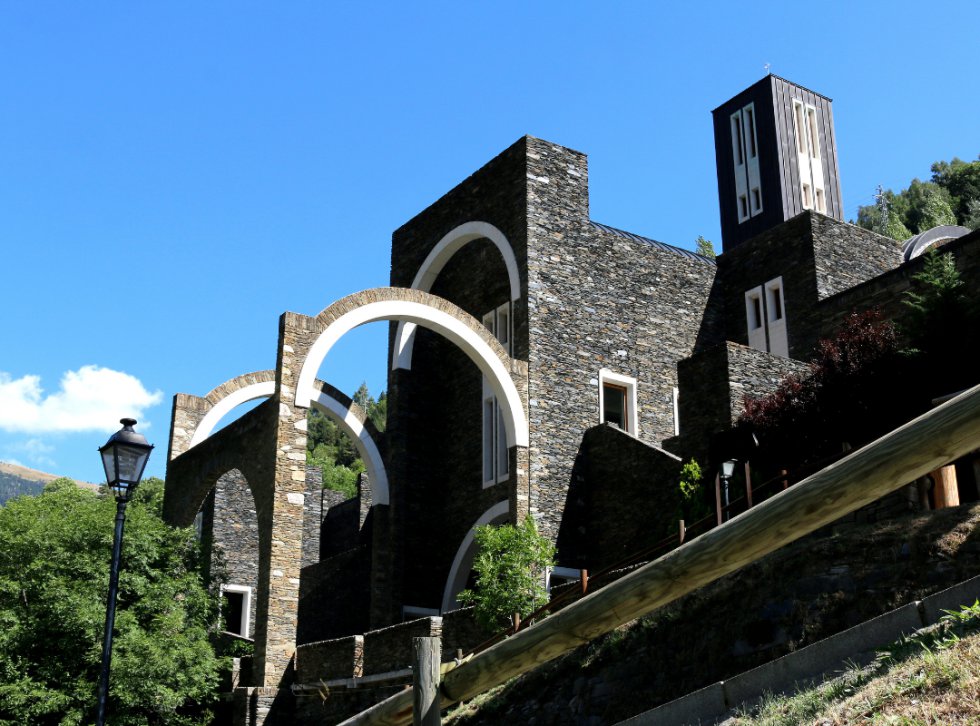 Santuario de Nuestra Señora de Meritxell, Andorra.