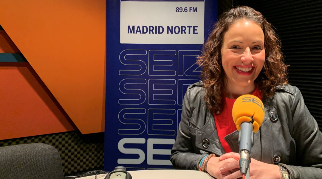 Lucía Fernández, portavoz PP Sanse en los estudios de SER Madrid Norte