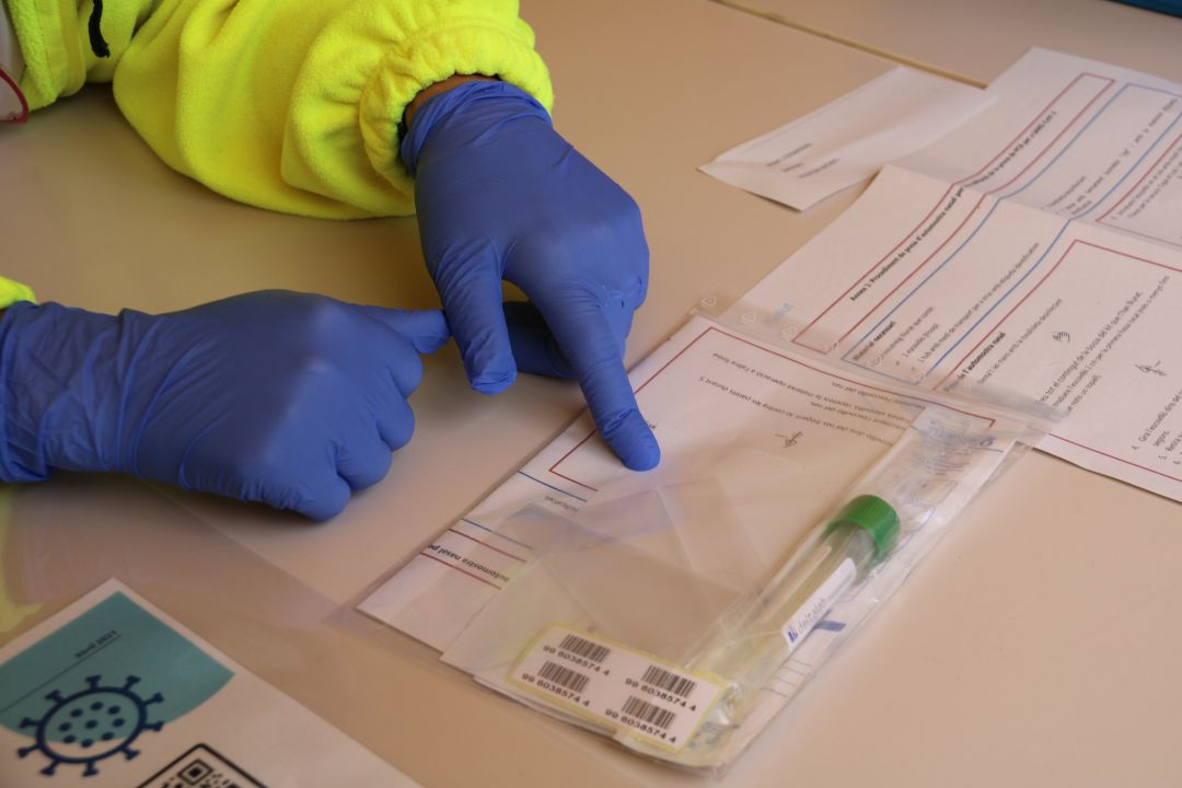Kit de automuestra para una PCR