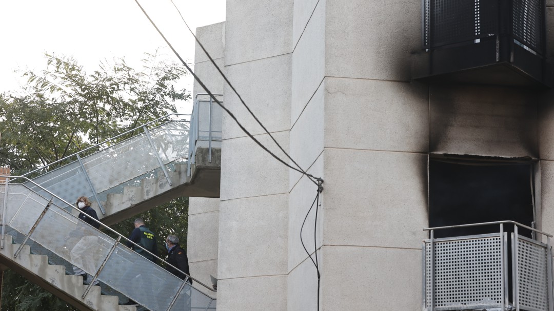 Cinco muertos en el incendio de un geriátrico en Moncada