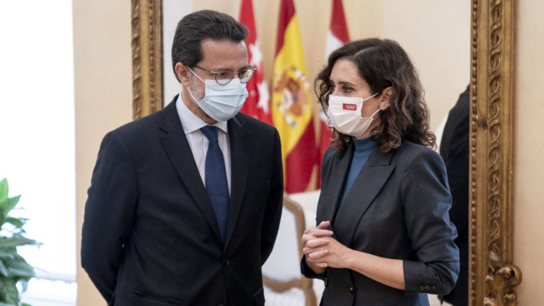 El gobierno de Ayuso se equivocó y presentó su recurso de los fondos europeos en la ventanilla errónea